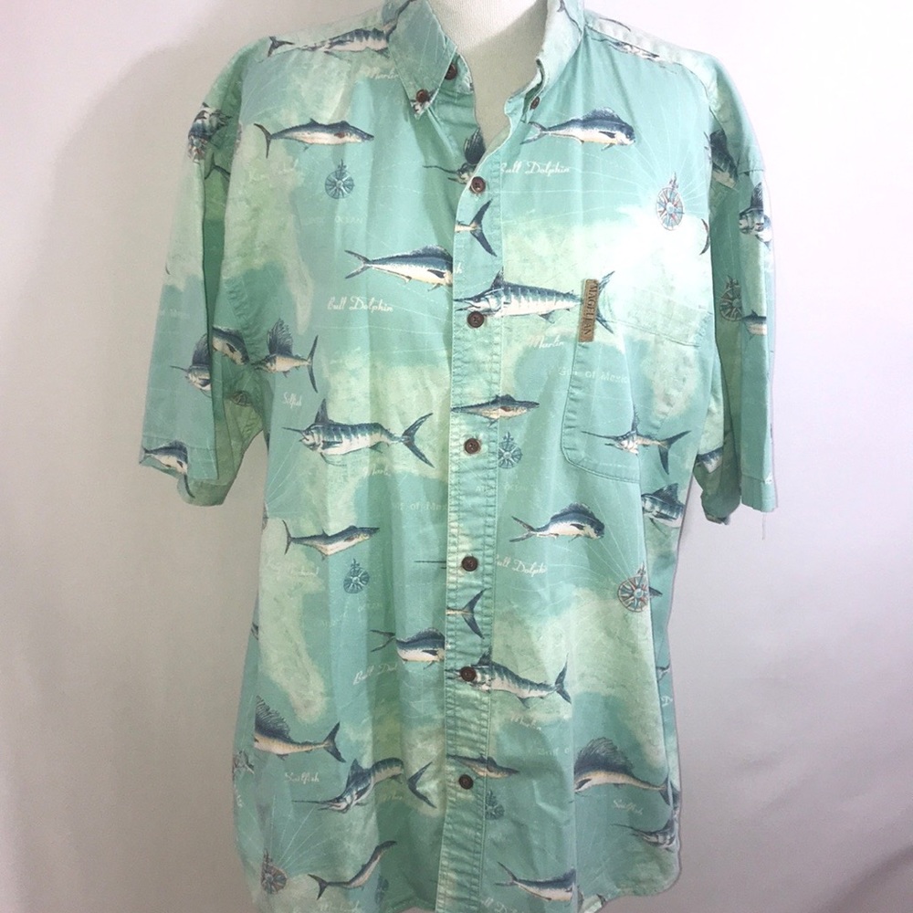 Magellan button down fishing shirt